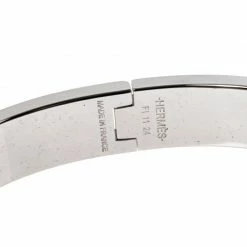 Hermes Clic HH Noir Matte Enamel Palladium Plated Bracelet For Men -Deals Hermes Store luxury men hermes used accessories p316941 1598330034 003