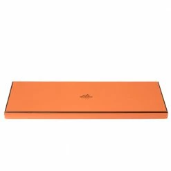 Hermes Bright Orange Octopus Fiction Classic Silk Tie For Men -Deals Hermes Store luxury men hermes used accessories p324305 006