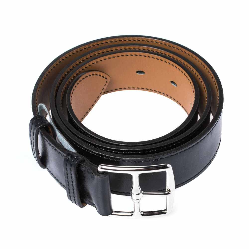 Hermes Black Calf Leather Etriviere Belt 85CM For Men 5 Hermes Black Calf Leather Etriviere Belt 85CM For Men - Image 3