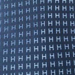 Hermes Thalassa Blue Faconnee H Silk Jacquard Tie For Men -Deals Hermes Store luxury men hermes used accessories p329374 003