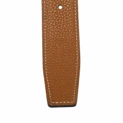 Hermes Black/Brown Box And Togo Leather Idem Reversible Belt 90CM For Men 12 Hermes Black/Brown Box And Togo Leather Idem Reversible Belt 90CM For Men -Deals Hermes Store luxury men hermes used accessories p349760 006
