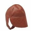 Hermes Brown Leather Aviator Cap (Size 56) For Men -Deals Hermes Store luxury men hermes used accessories p392675 003