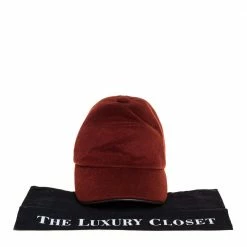 Hermes Hermés Rustic Brown Cashmere Baseball Cap Size 57 For Men -Deals Hermes Store luxury men hermes used accessories p425975 004
