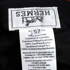 Hermes Hermés Rustic Brown Cashmere Baseball Cap Size 57 For Men -Deals Hermes Store luxury men hermes used accessories p425975 008