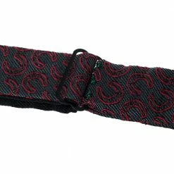 Hermes Hermès Grey & Red Horseshoe Patterned Silk Bow Tie For Men -Deals Hermes Store luxury men hermes used accessories p446185 003