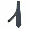 Hermes Blue Diamond Patterned Silk Jacquard Tie For Men