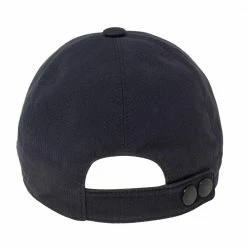Hermes Navy Blue Embroidered H Cotton Cap (57) For Men -Deals Hermes Store luxury men hermes used accessories p512060 004