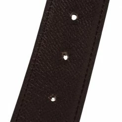 Hermes Brown/Black Leather Gris Moyen Reversible Belt 95CM For Men -Deals Hermes Store luxury men hermes used accessories p512267 008