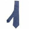 Hermes Hermès Navy Blue Equestrian Print Silk Tie For Men -Deals Hermes Store luxury men hermes used accessories p540669 001