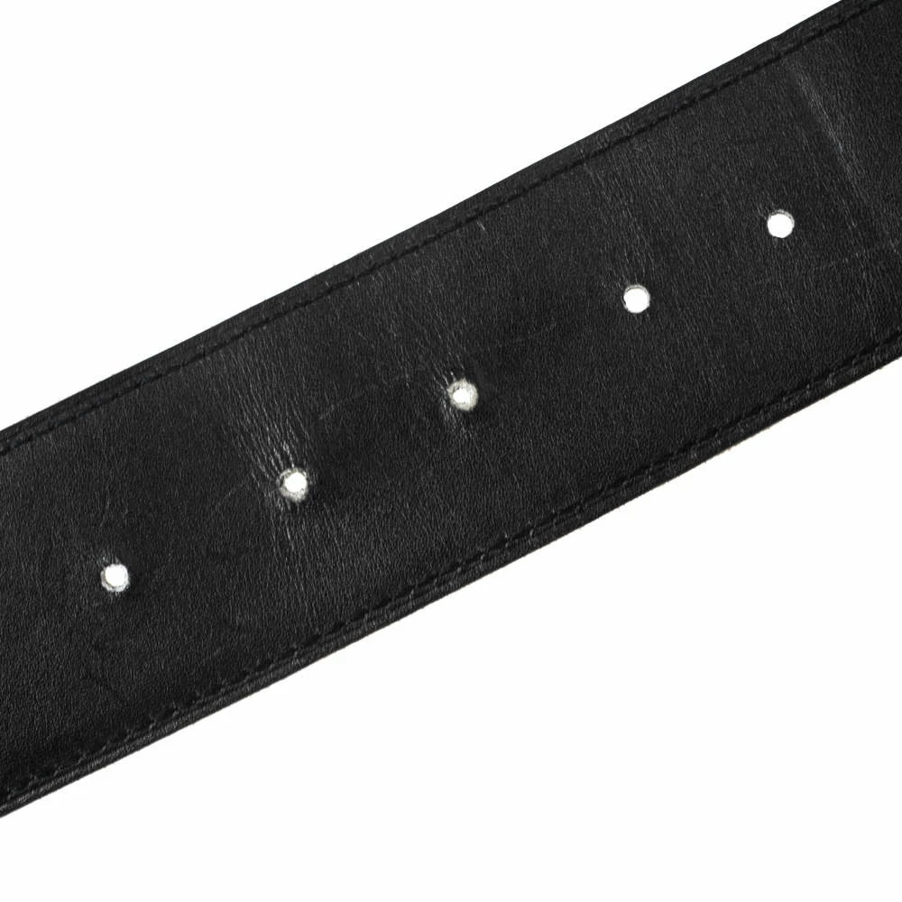 Hermes Black/White Epsom And Box Leather Palladium Hardware Constance Reversible Belt 90CM For Men 7 Hermes Black/White Epsom And Box Leather Palladium Hardware Constance Reversible Belt 90CM For Men - Image 5