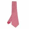 Hermes Red Starburst Printed Silk Tie For Men 2 Hermes Red Starburst Printed Silk Tie For Men -Deals Hermes Store luxury men hermes used accessories p577665 001
