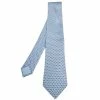 Hermes Hermès Pale Blue Ladybug Print Silk Tie For Men -Deals Hermes Store luxury men hermes used accessories p582513 001