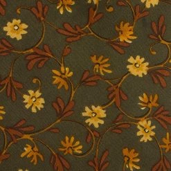 Hermes Green Printed Silk Tie For Men -Deals Hermes Store luxury men hermes used accessories p59551 002