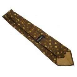 Hermes Green Printed Silk Tie For Men -Deals Hermes Store luxury men hermes used accessories p59551 004