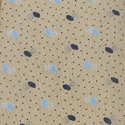 Hermes Beige Dot Patterned Silk Jacquard Tie For Men -Deals Hermes Store luxury men hermes used accessories p600509 005