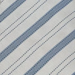 Hermes Grey & Blue Diagonal Striped Silk Jacquard Tie For Men 7 Hermes Grey & Blue Diagonal Striped Silk Jacquard Tie For Men -Deals Hermes Store luxury men hermes used accessories p600513 001