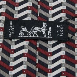 Hermes Multicolor Printed Silk Narrow Tie For Men 8 Hermes Multicolor Printed Silk Narrow Tie For Men -Deals Hermes Store luxury men hermes used accessories p600771 003