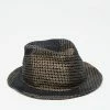 Hermes Blue & Beige Hemp Claudio Hat For Men