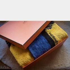 Hermes Multicolor Telo Spiaggia Beach Towel Size 94x153 Cm For Men -Deals Hermes Store luxury men hermes used accessories p667774 006