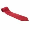 Hermes Red Printed Silk Tie For Men -Deals Hermes Store luxury men hermes used accessories p83151 001