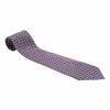 Hermes Purple Printed Tie For Men -Deals Hermes Store luxury men hermes used accessories p88863 001
