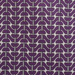 Hermes Purple Printed Tie For Men -Deals Hermes Store luxury men hermes used accessories p88863 002