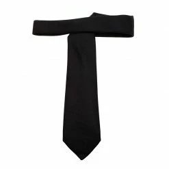 Hermes Black Silk Tie For Men -Deals Hermes Store luxury men hermes used accessories p88877 003