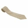 Hermes Multicolor Diamond Printed Silk Tie For Men