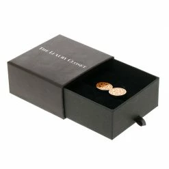 Hermes H Orange Floral Enamel Palladium Plated Cufflinks For Men -Deals Hermes Store luxury men hermes used accessories p91029 006