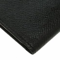 Hermes Black Leather Card Holder For Men -Deals Hermes Store luxury men hermes used bags p103718 009