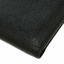 Hermes Black Leather Card Holder For Men -Deals Hermes Store luxury men hermes used bags p103718 010