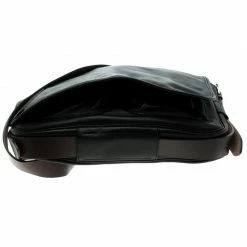 Hermes Black Box Calf Leather Barda Messenger Bag For Men -Deals Hermes Store luxury men hermes used bags p105072 006