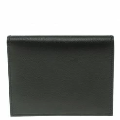 Hermes Black Evergrain Calfskin Leather Bi Fold Wallet For Men 15 Hermes Black Evergrain Calfskin Leather Bi Fold Wallet For Men -Deals Hermes Store luxury men hermes used bags p105470 004
