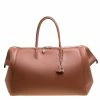 Hermes Brique Evergrain Leather Paris Bombay 50 Duffle Bag For Men -Deals Hermes Store luxury men hermes used bags p158816 0001