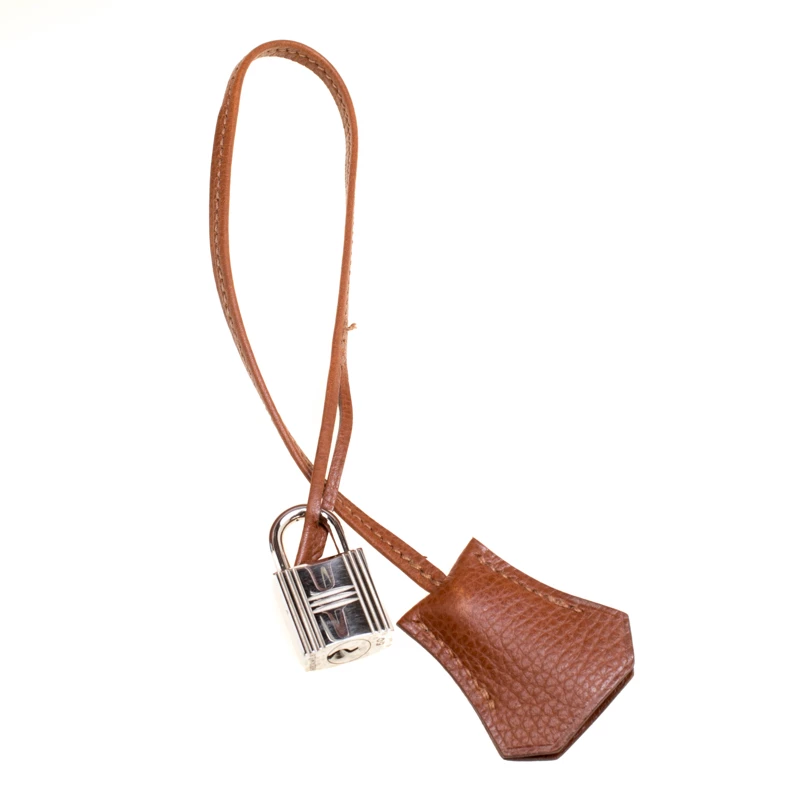 Hermes Brique Evergrain Leather Paris Bombay 50 Duffle Bag For Men 12 Hermes Brique Evergrain Leather Paris Bombay 50 Duffle Bag For Men - Image 10