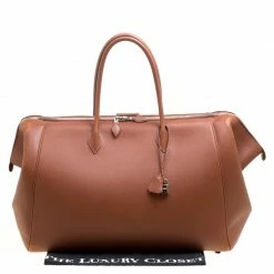 Hermes Brique Evergrain Leather Paris Bombay 50 Duffle Bag For Men 27 Hermes Brique Evergrain Leather Paris Bombay 50 Duffle Bag For Men -Deals Hermes Store luxury men hermes used bags p158816 0011