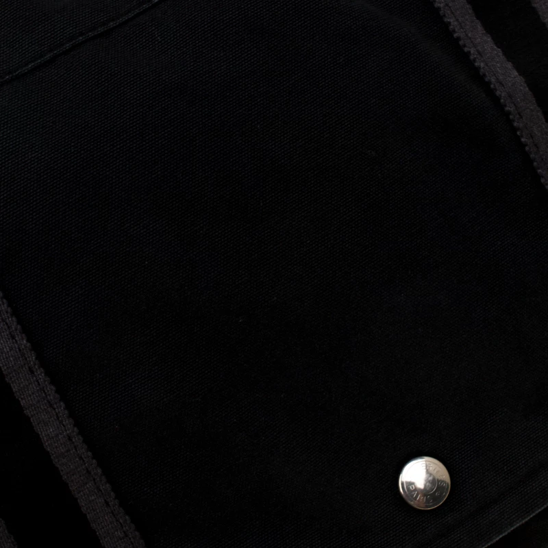 Hermes Black Canvas Fourre Tout Vassus Messenger Bag For Men 7 Hermes Black Canvas Fourre Tout Vassus Messenger Bag For Men - Image 5