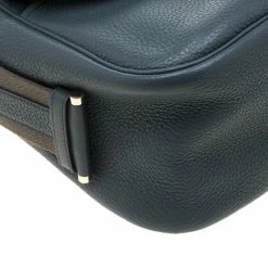 Hermes Blue Jean Togo Leather Bourlingue Messenger Bag For Men 24 Hermes Blue Jean Togo Leather Bourlingue Messenger Bag For Men -Deals Hermes Store luxury men hermes used bags p207641 012