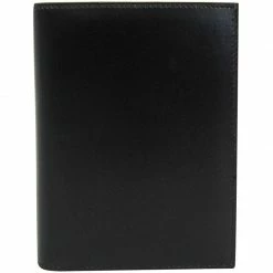 Hermes Black Leather Case For Men