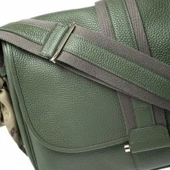 Hermes Canopee Clemence Leather Bourlingue Messenger Bag For Men -Deals Hermes Store luxury men hermes used bags p249618 004