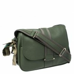 Hermes Canopee Clemence Leather Bourlingue Messenger Bag For Men -Deals Hermes Store luxury men hermes used bags p249618 005