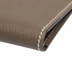 Hermes Sauge Epsom Leather MC² Euclide Card Holder For Men -Deals Hermes Store luxury men hermes used bags p310643 001