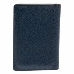 Hermes Blue De Malte Euclide Epsom MC2 Card Holder For Men -Deals Hermes Store luxury men hermes used bags p387581 007