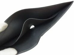 Hermes Black Leather Bi-Fold Wallet For Men -Deals Hermes Store luxury men hermes used bags p40417 006