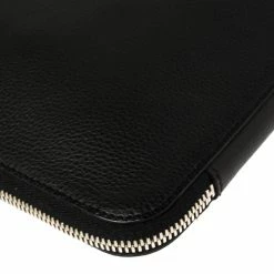 Hermes Black Vache Liegee Leather Travel Tie Case For Men -Deals Hermes Store luxury men hermes used bags p411838 010