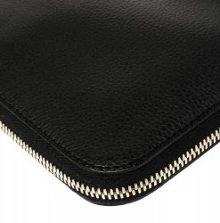 Hermes Black Vache Liegee Leather Travel Tie Case For Men -Deals Hermes Store luxury men hermes used bags p411838 011