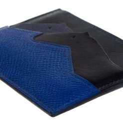 Hermes Hermés Blue Leather Les Petits Chevaux Card Holder For Men -Deals Hermes Store luxury men hermes used bags p434218 001
