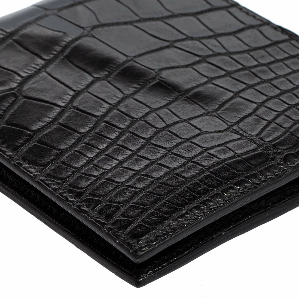 Hermes Black Alligator MC² Copernic Wallet For Men 15 Hermes Black Alligator MC² Copernic Wallet For Men - Image 13