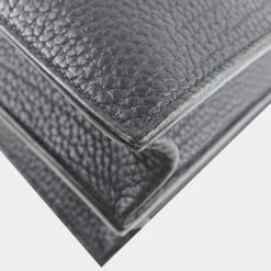 Hermes Sack Adepesh 38 Togo Black Men's Bag For Men -Deals Hermes Store luxury men hermes used bags p657535 002