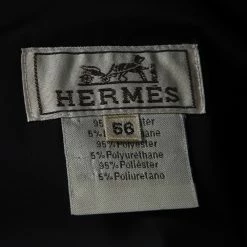 Hermes Navy Blue Ribbed Collar Detail Zip Front Vest 3XL For Men 11 Hermes Navy Blue Ribbed Collar Detail Zip Front Vest 3XL For Men -Deals Hermes Store luxury men hermes used clothes p116757 005